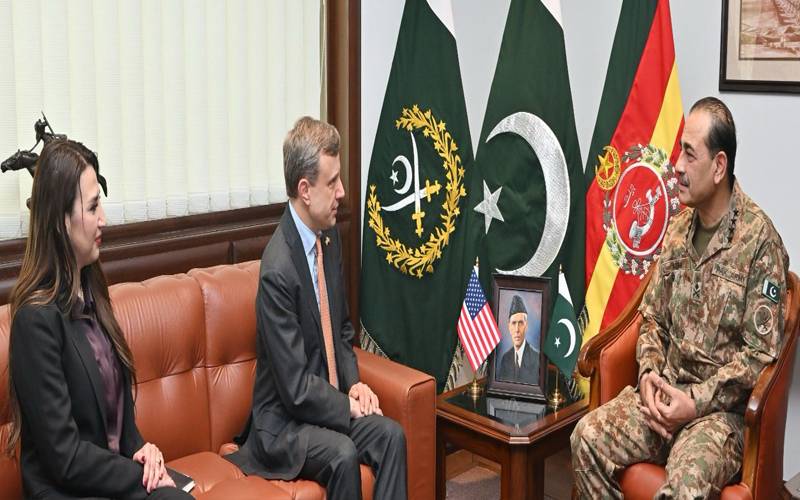 آرمی چیف سے امریکی وفد کی ملاقات،معدنیات سے متعلق پاکستانی پالیسی پر اعتماد کااظہار