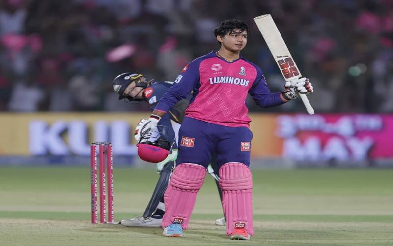 آئی پی ایل میں دوسری تیز ترین سنچری، 14 سالہ کھلاڑی نے تہلکہ مچا دیا