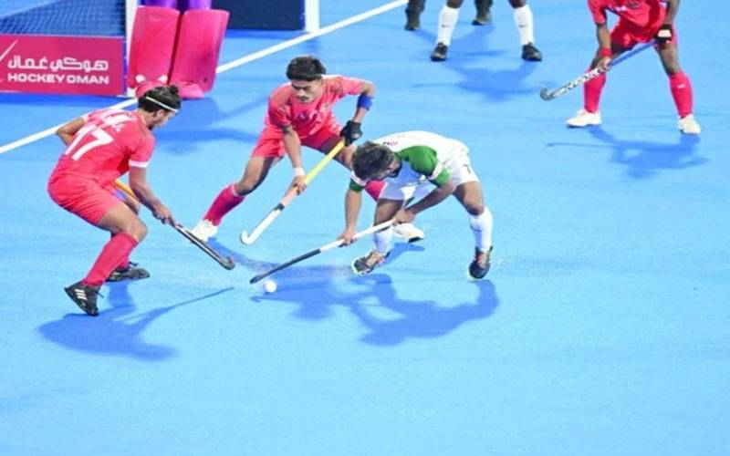 عمان نے دوسرے ہاکی میچ میں پاکستان کو شکست دیدی