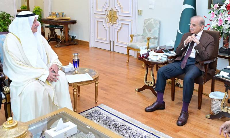 وزیراعظم محمد شہباز شریف سے کویتی سفیر کی ملاقات
