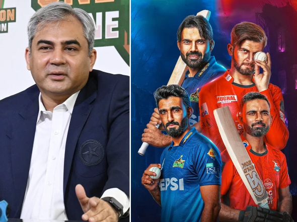 6 ٹیمیں 0 خوف! چیئرمین پی سی بی نے بھارت کو اپنے انداز میں ٹرول کرڈالا