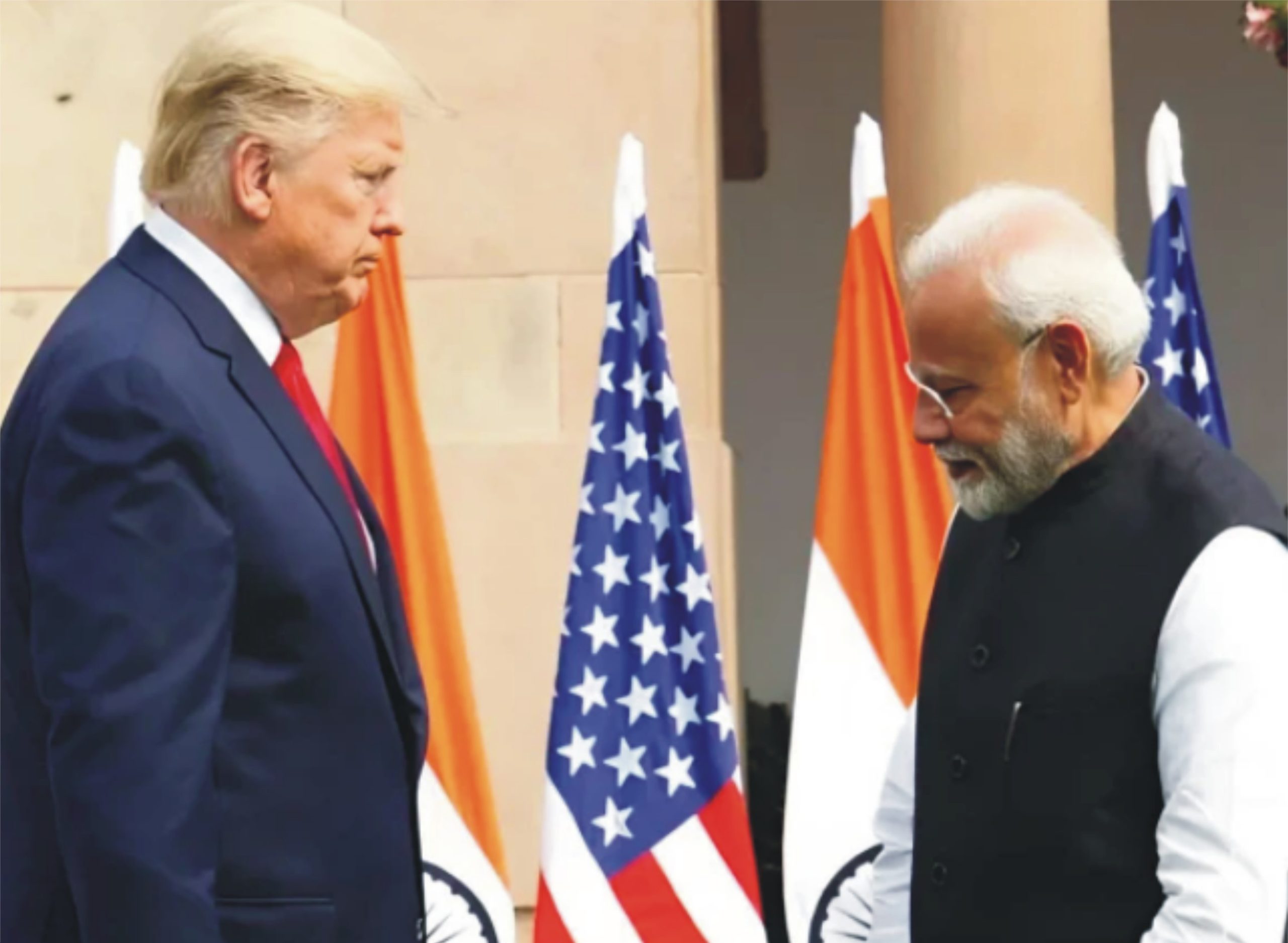 بھارت کے ساتھ ’ٹریڈ ڈیل‘ نہیں ہوگی؛ ٹرمپ نے صاف انکار کردیا