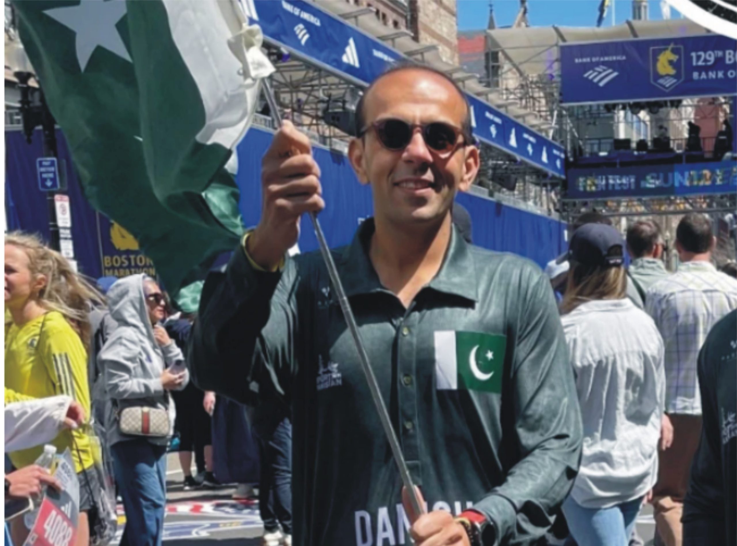 رانا ثنا اللہ کی دانش الہٰی کو بوسٹن میراتھون میں عالمی ریکارڈ بنانے پر مبارک باد