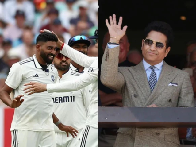 محمد سراج کا بین الاقوامی کرکٹ میں اہم سنگ میل، ٹنڈولکر کو پیچھے چھوڑ دیا