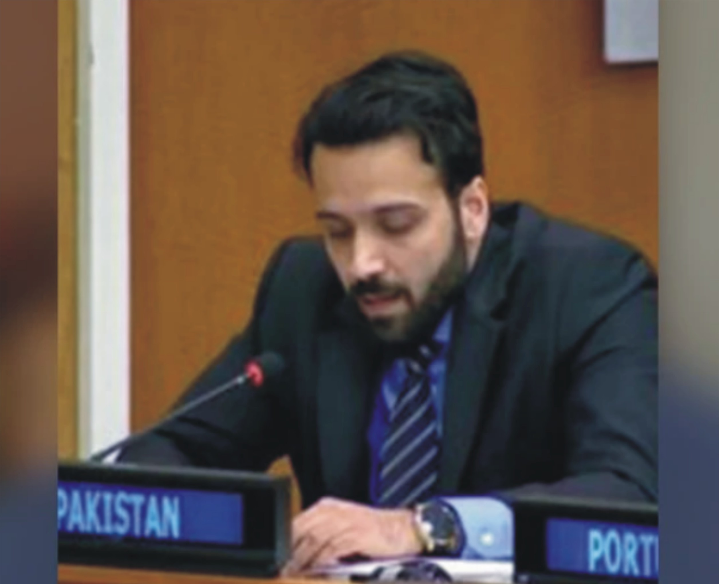 بھارت خطے کا غاصب، دہشتگردی کا سرپرست ہے، اقوام متحدہ میں پاکستان کا منہ توڑ جواب