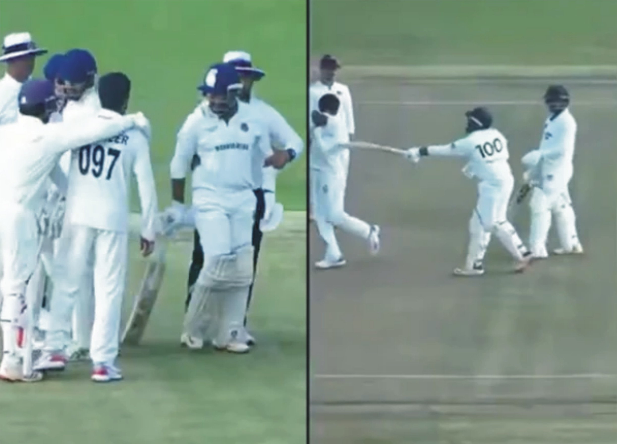 پرتھوی شا آؤٹ ہوکر ہوش کھو بیٹھے، حریف کھلاڑی پر بلے سے حملہ کرنے کی ویڈیو وائرل