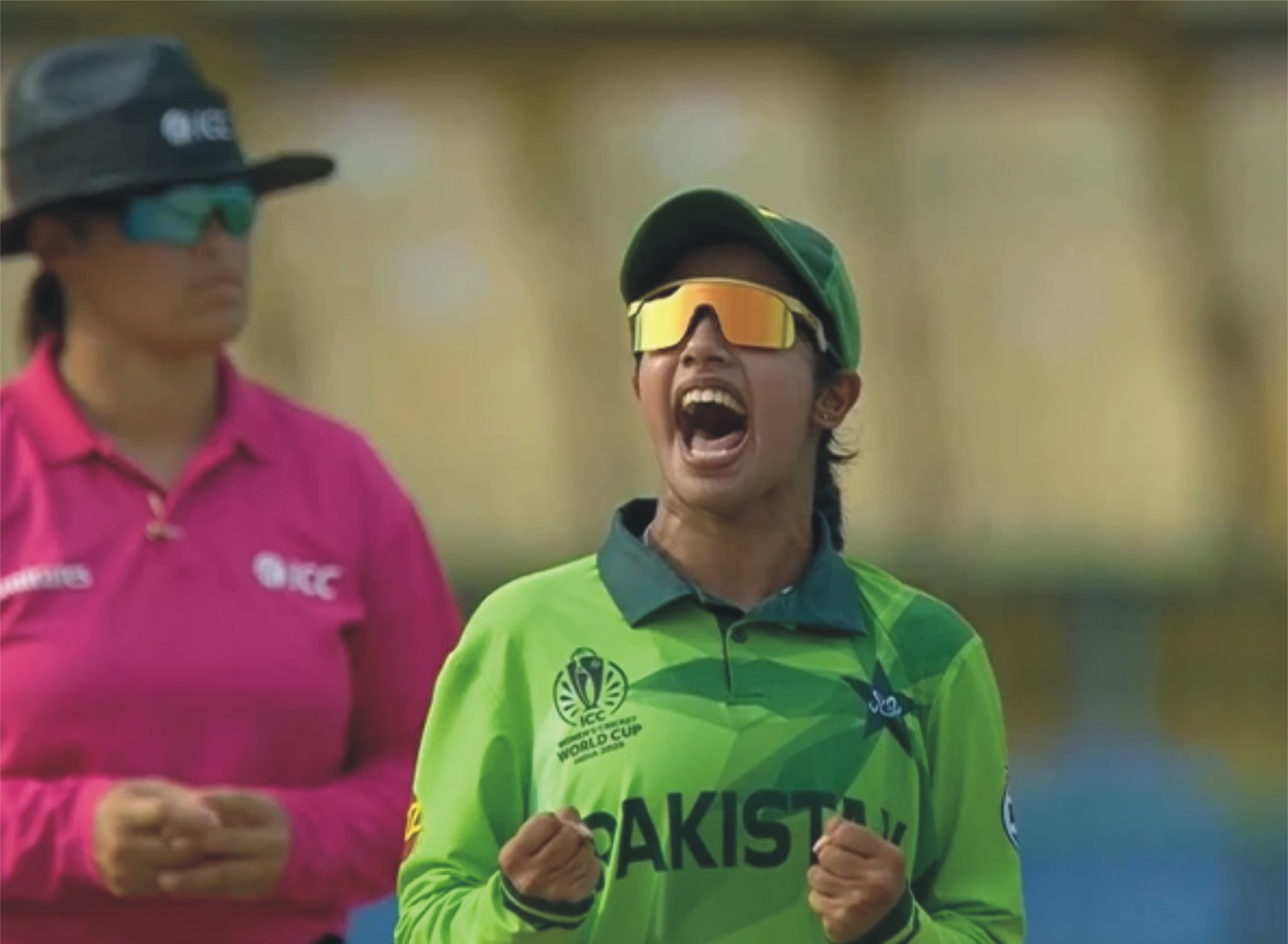 ویمنز ورلڈکپ: پاکستان کی نشرہ سندھو نے اہم اعزاز اپنے نام کرلیا