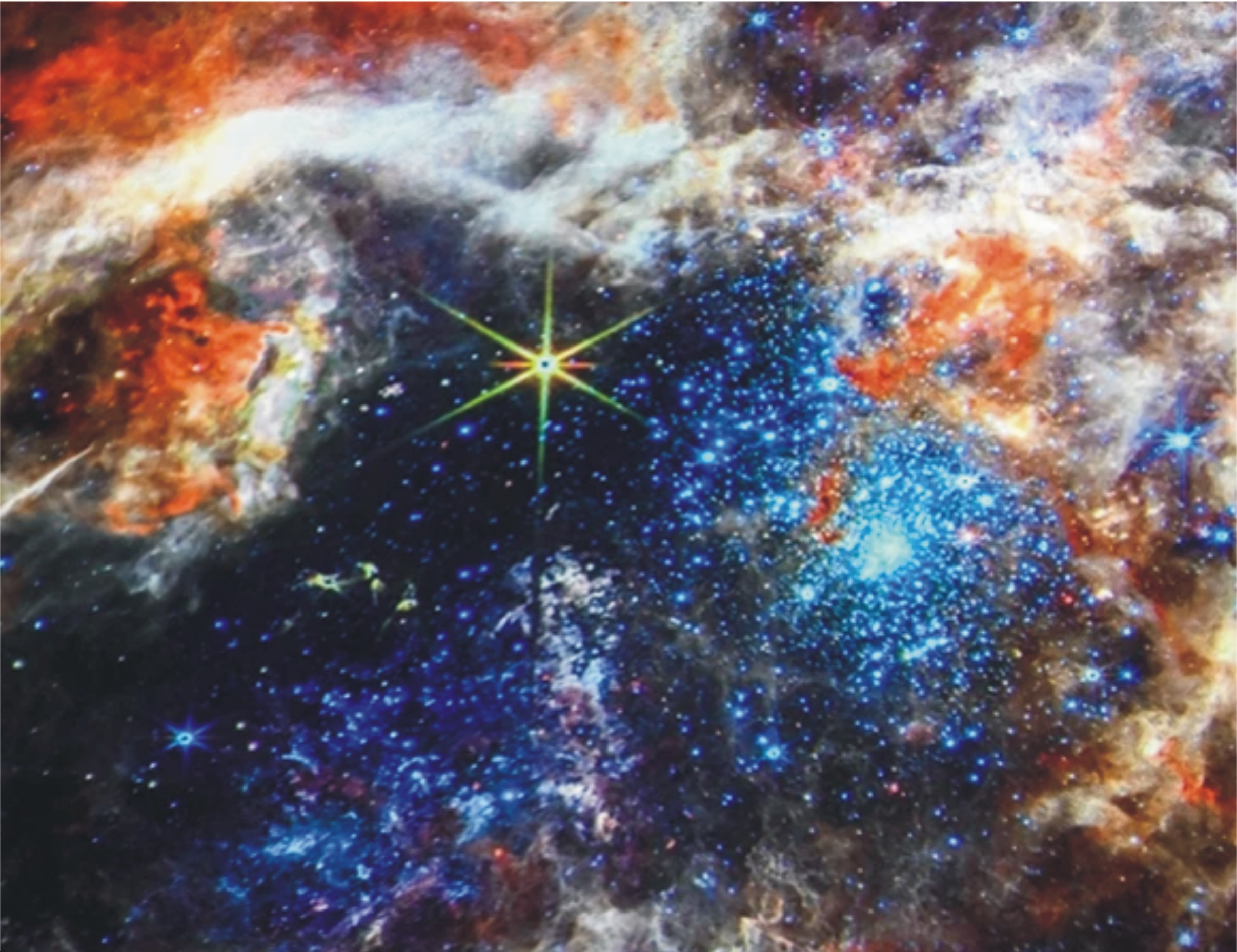 ملکی وے کہکشاں کےستارہ ساز خطے کی روشن تصویر جاری