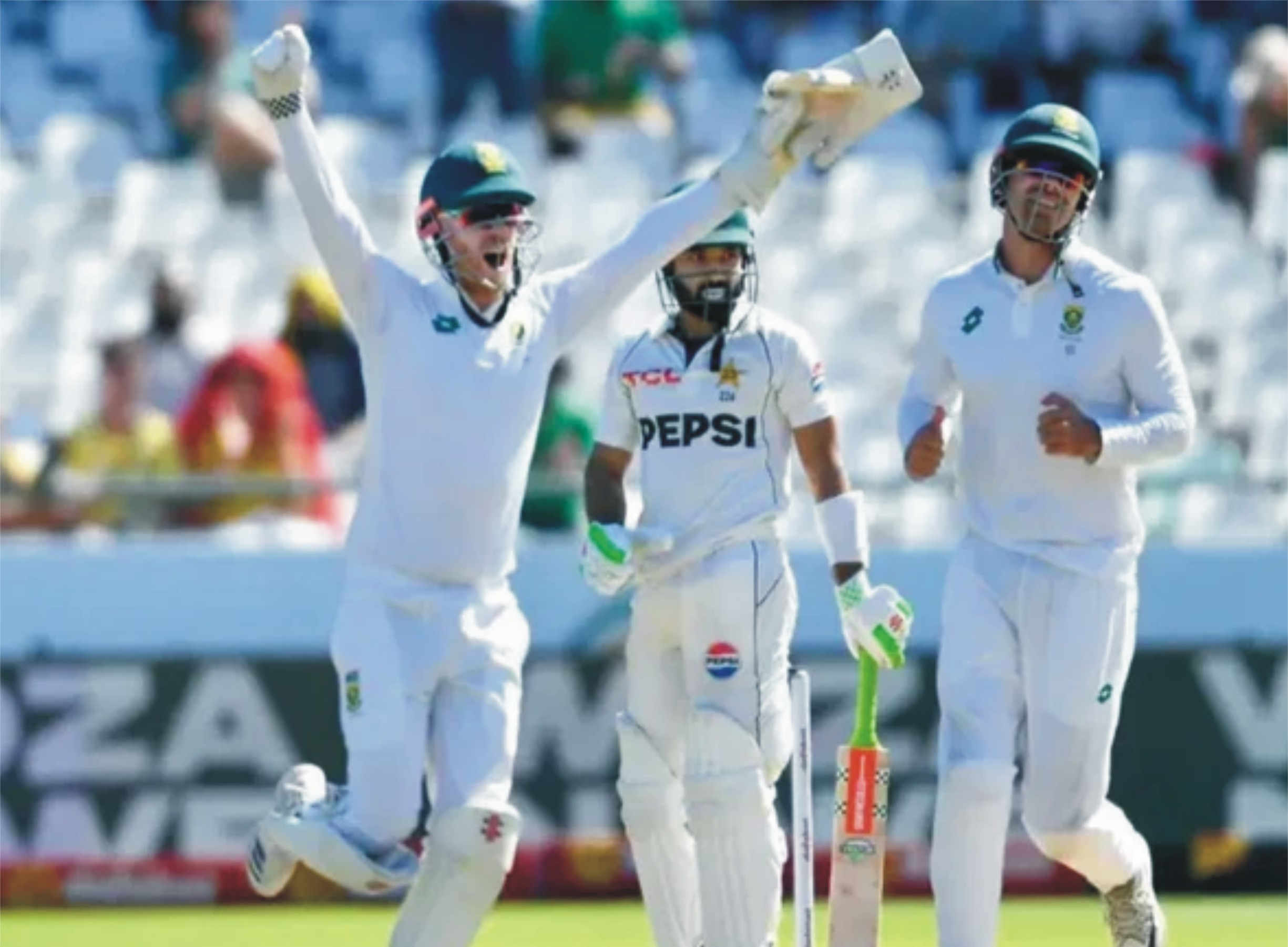 پاکستان اور جنوبی افریقا کے درمیان سیریز کیلیے میچ آفیشلز کا اعلان