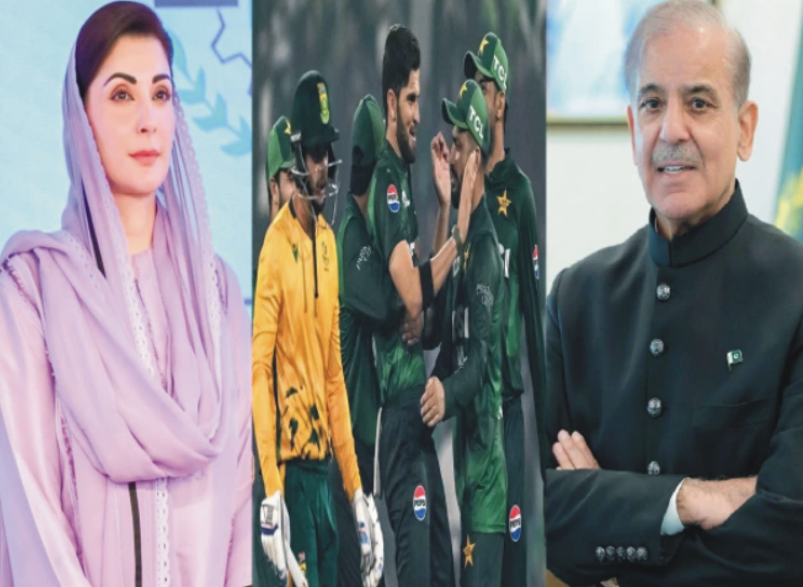 وزیر اعظم اور وزیر اعلیٰ پنجاب کی قومی ٹیم کو سیریز جیتنے پر مبارکباد