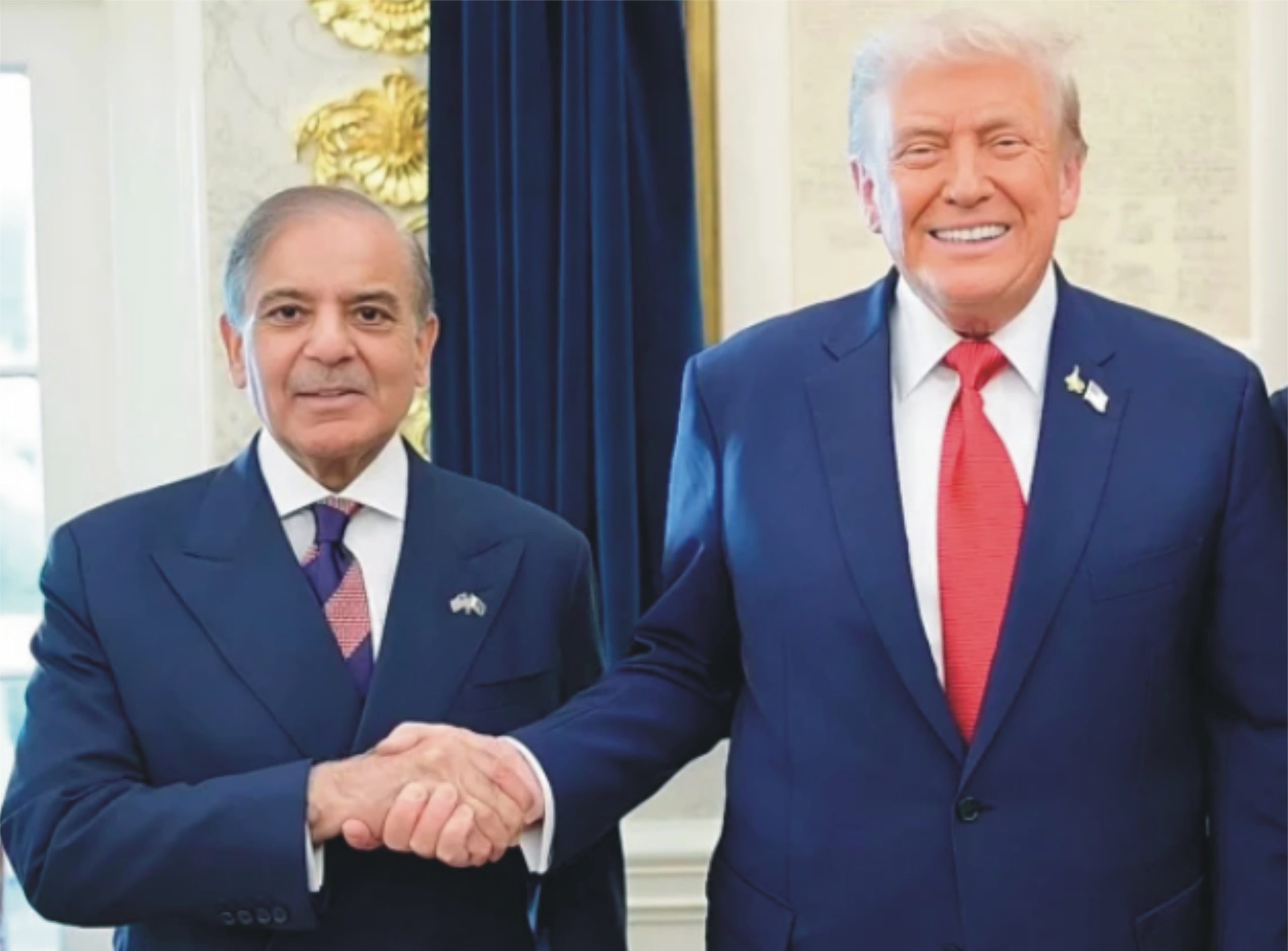 شہباز شریف غزہ کے روشن اور محفوظ مستقبل کے لیے بھرپور کوششیں کر رہے ہیں، ٹرمپ