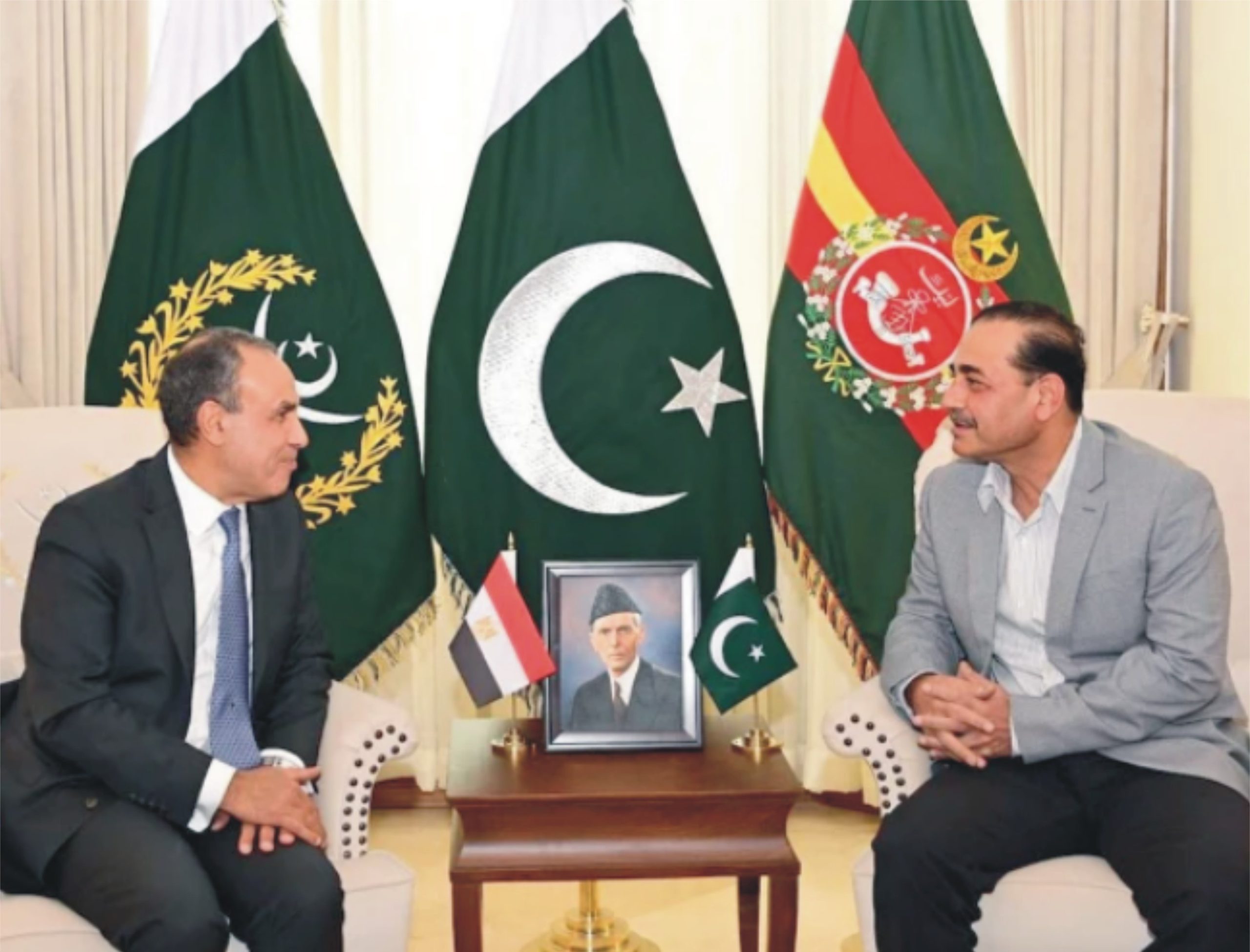 فیلڈ مارشل عاصم منیر سے مصری وزیر خارجہ کی ملاقات؛ دفاعی تعاون پر گفتگو