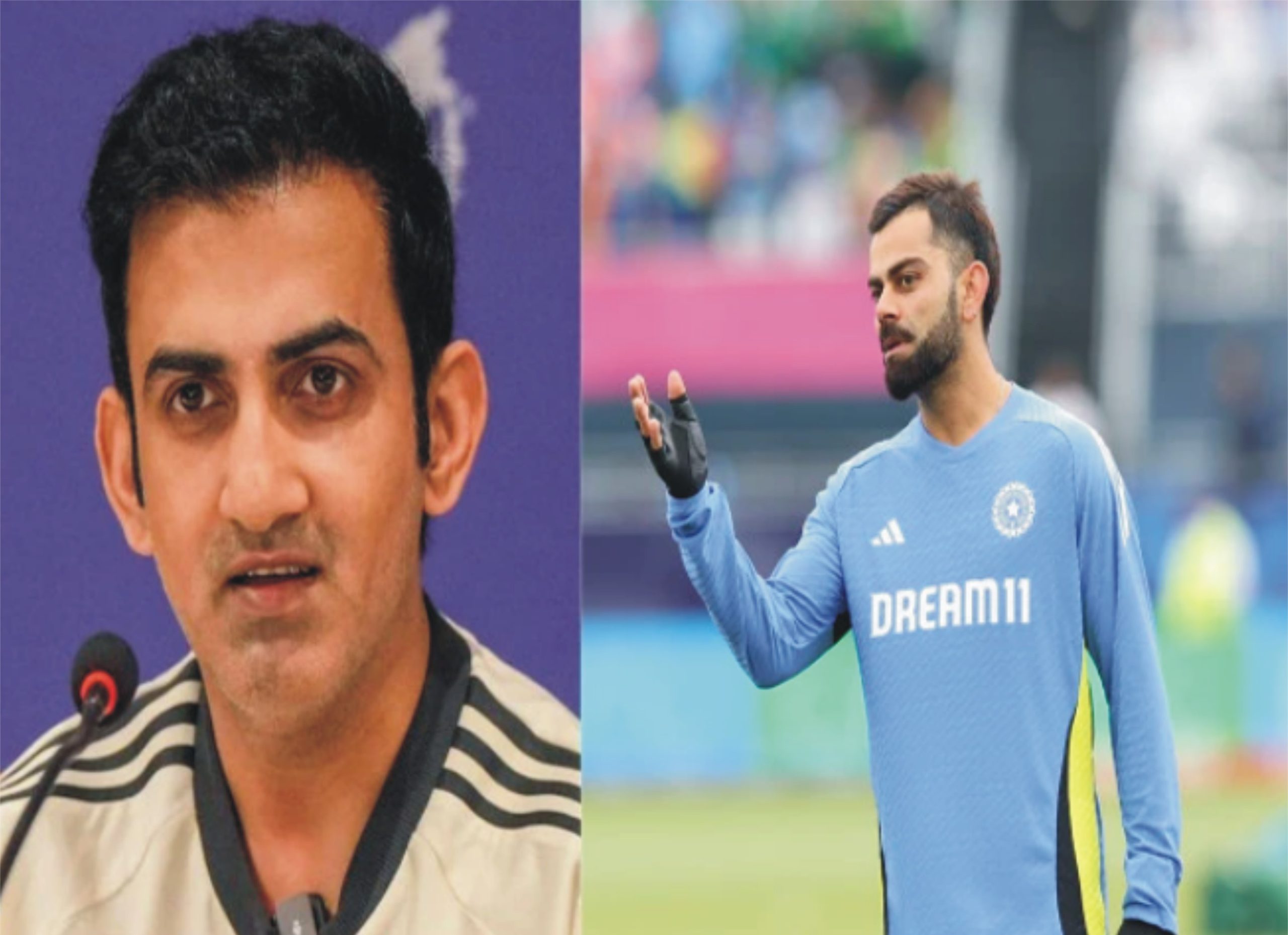 ویرات کوہلی اور گوتم گمبھیر کے درمیان تعلقات مزید بگڑنے لگے