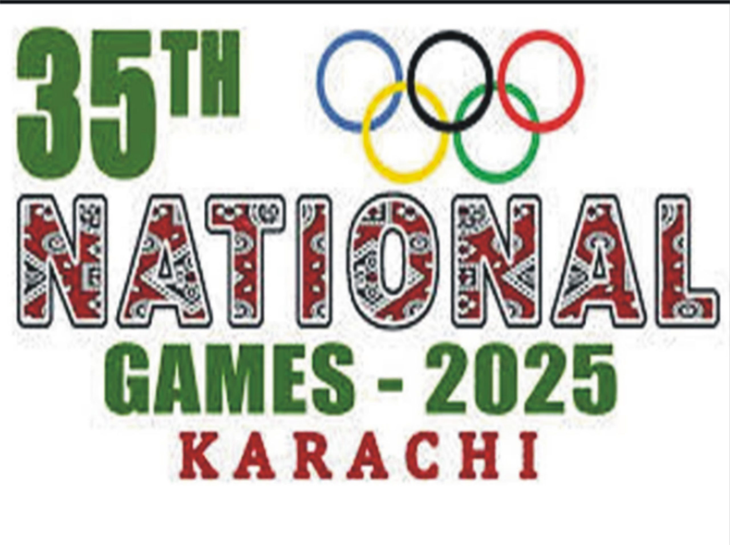 کراچی میں 35ویں نیشنل گیمز کے مقابلوں کا آغاز