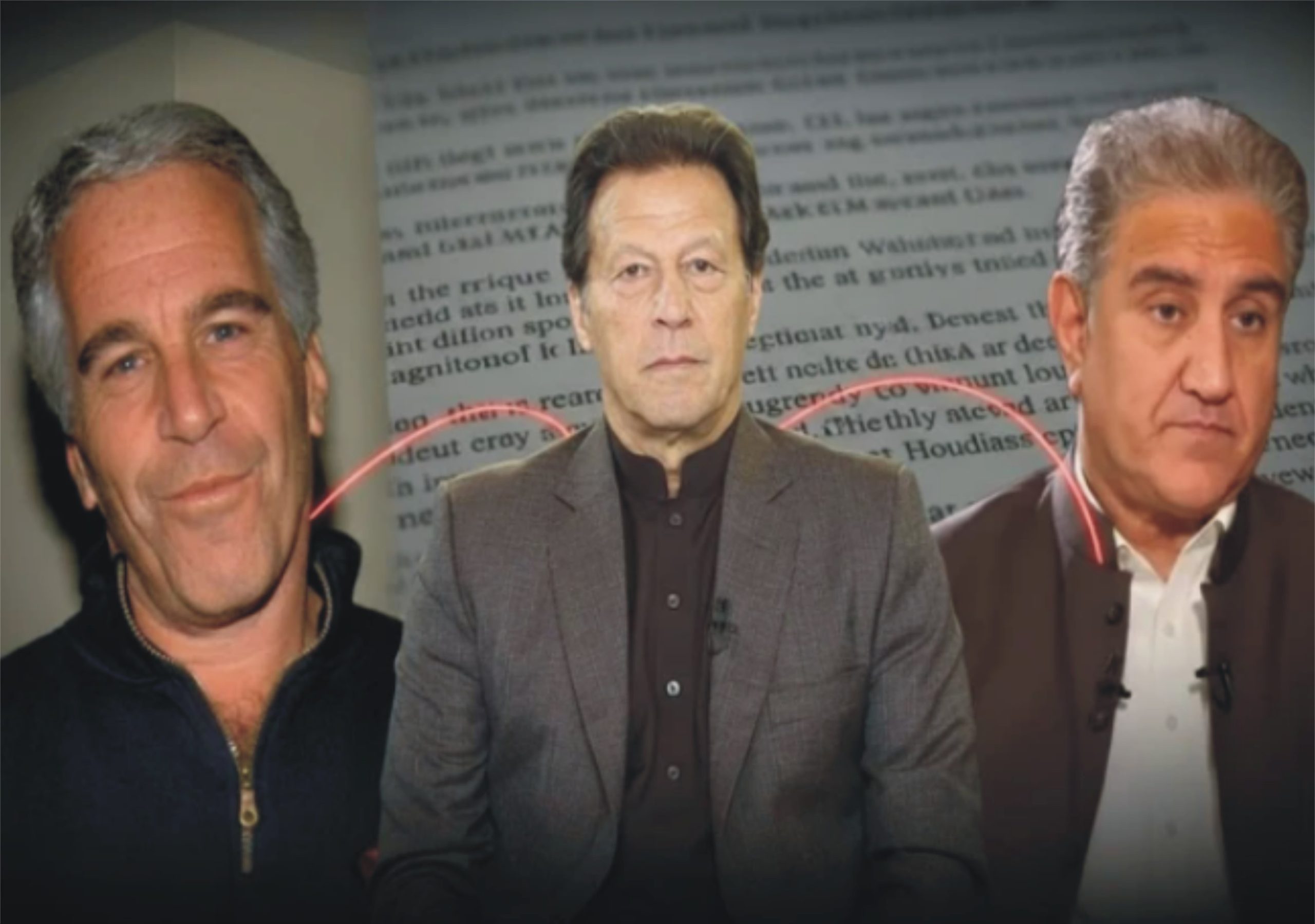 ایپسٹین فائلز میں عمران خان اور شاہ محمود قریشی کے نام بھی  سامنے آگئے