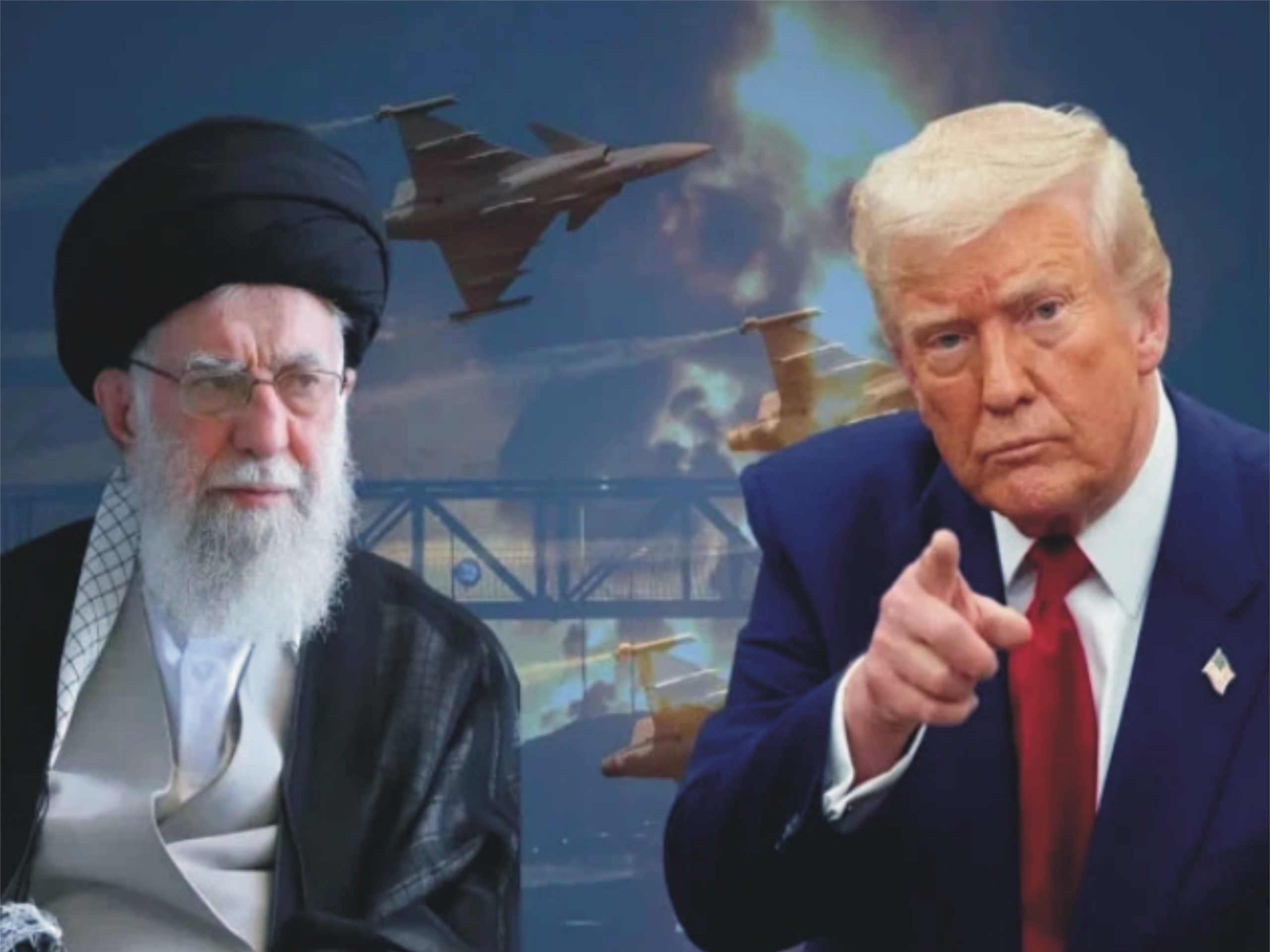 امریکی افواج نے ایران کیخلاف وسیع آپریشن کا آغاز کردیا ہے، ٹرمپ