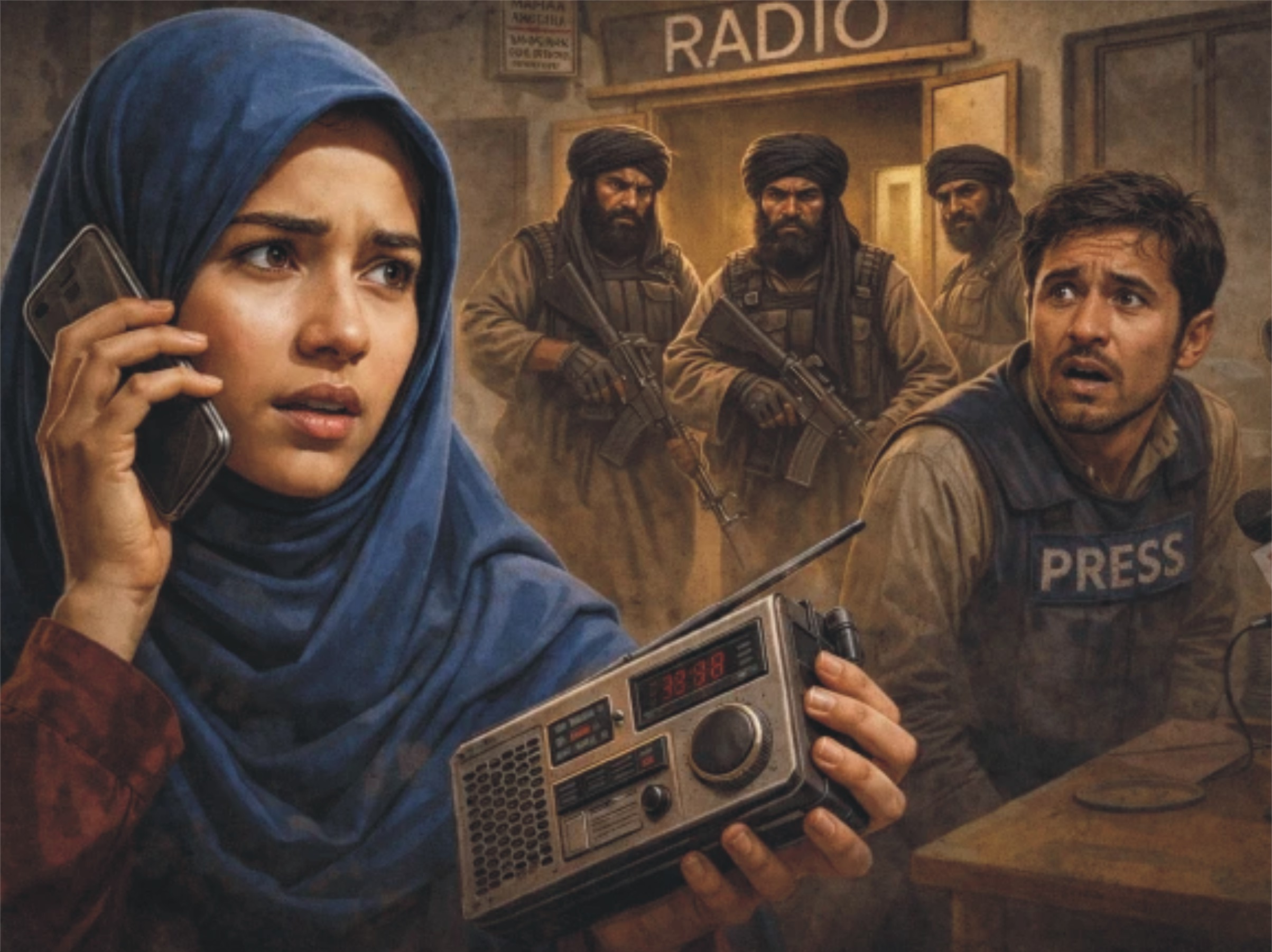 افغان طالبان رجیم نے لڑکیوں کی کالز آنے پر مقامی ریڈیو کو بند کرادیا