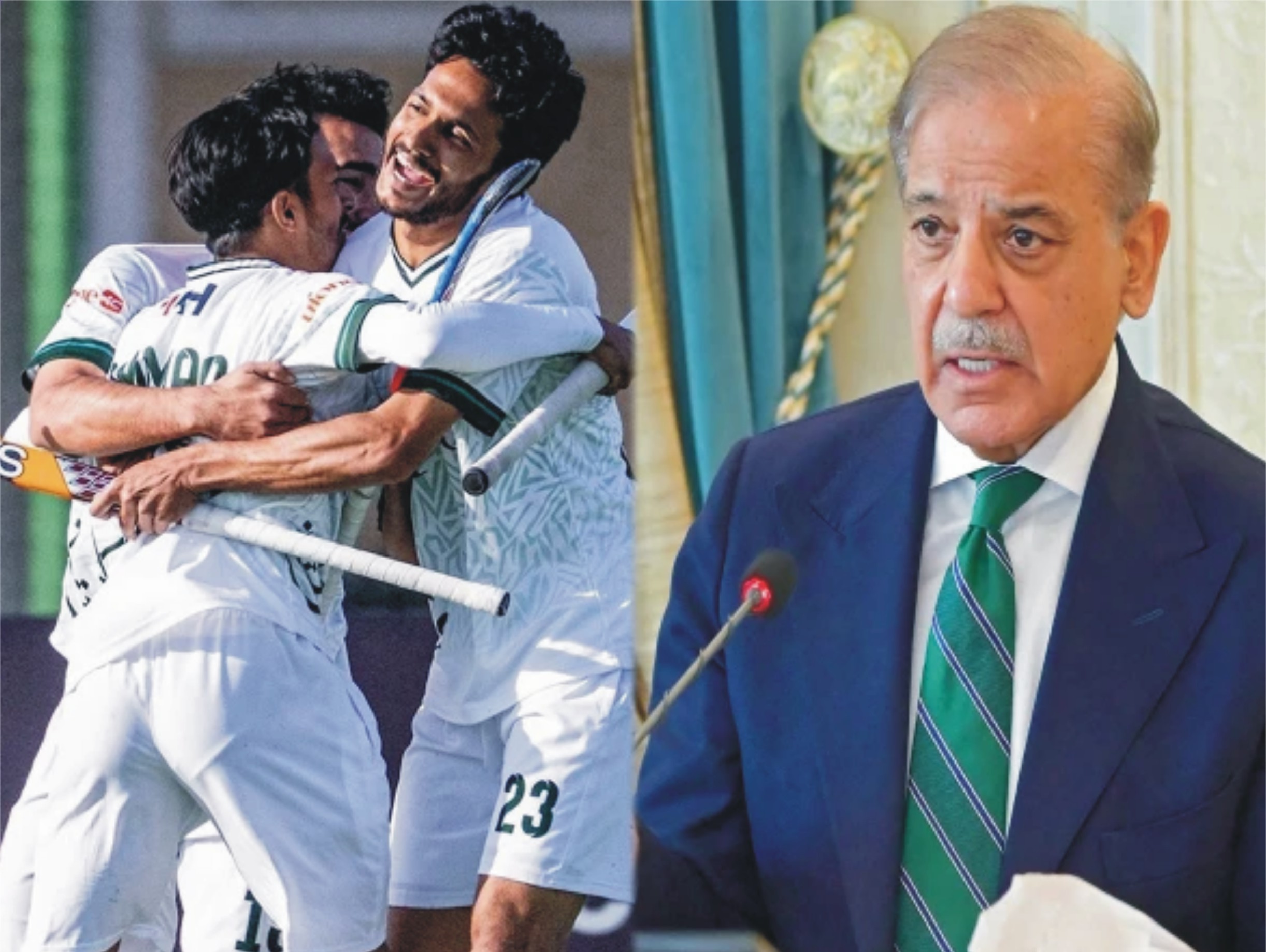 وزیر اعظم کا قومی ہاکی ٹیم کے لیے انعام کا اعلان