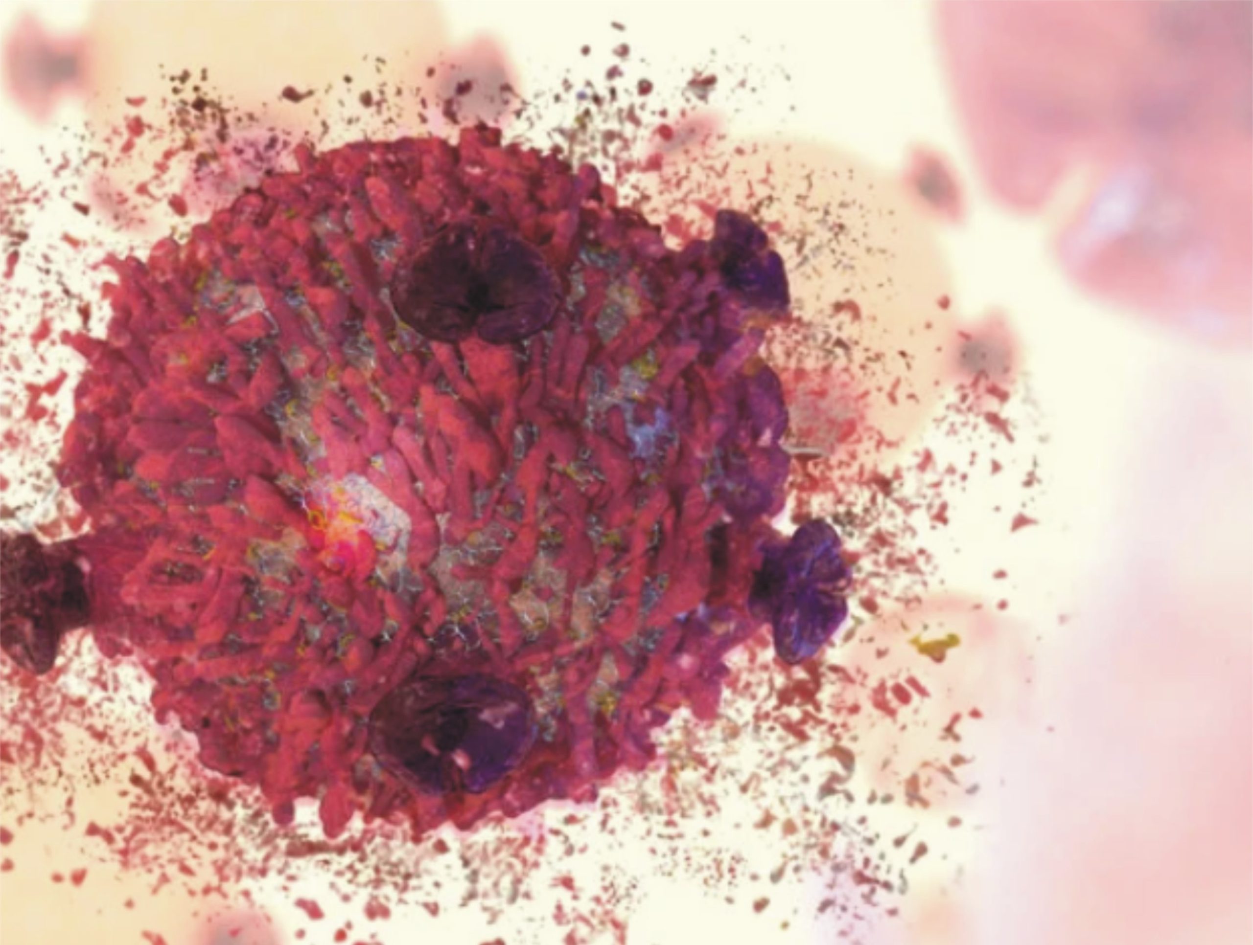 کینسر خلیات سے لڑنے کے لیے نیا آئرن نینو مٹیریل تیار