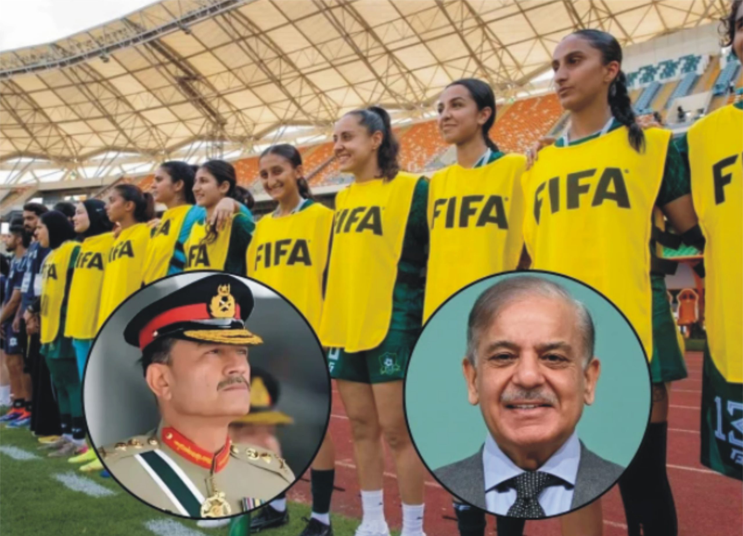 فیفا سیریز: پاکستان ویمنز ٹیم کی تاریخی فتح وزیراعظم اور فیلڈ مارشل کے نام