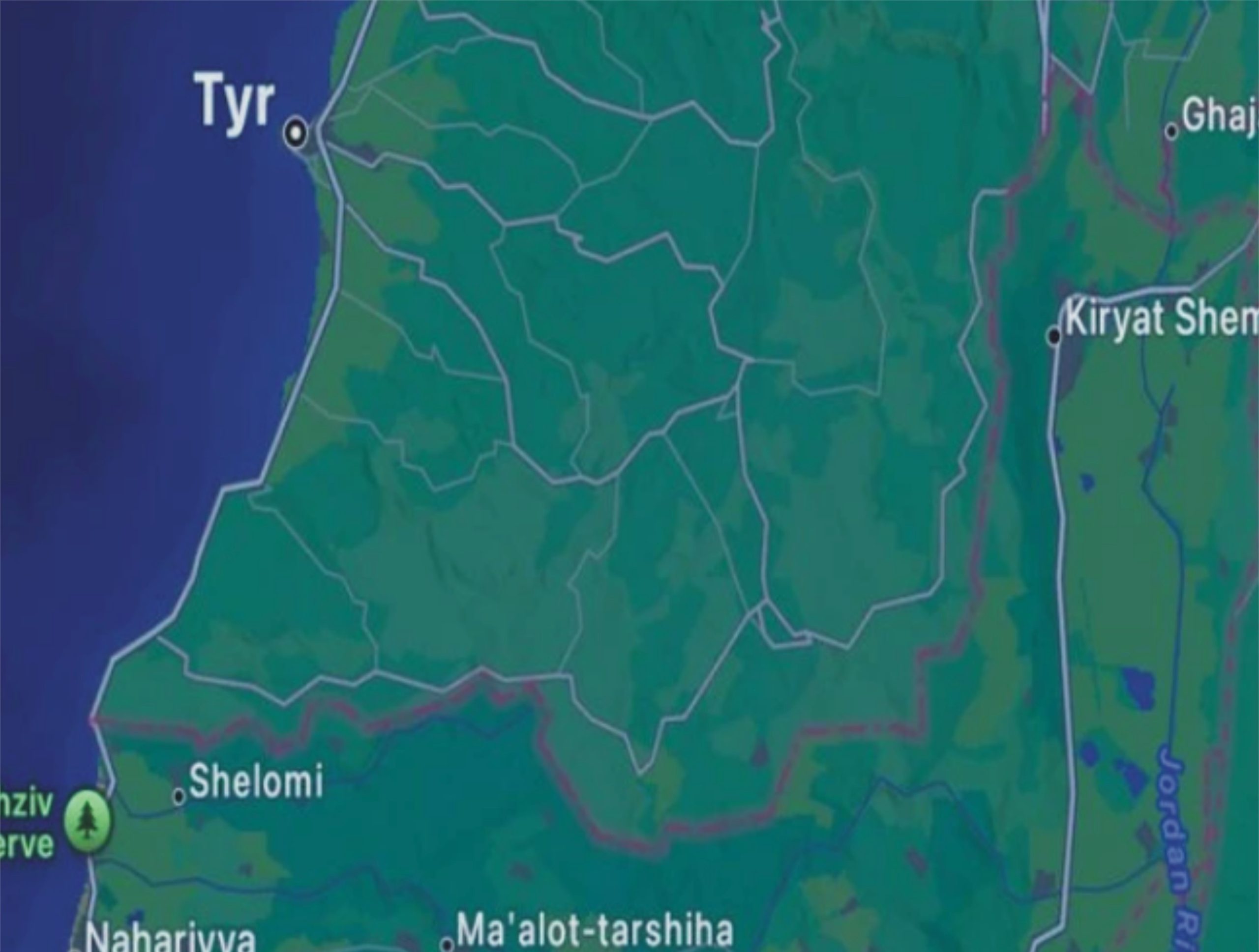 ایپل میپس سے لبنان کے علاقوں کے نام غائب!