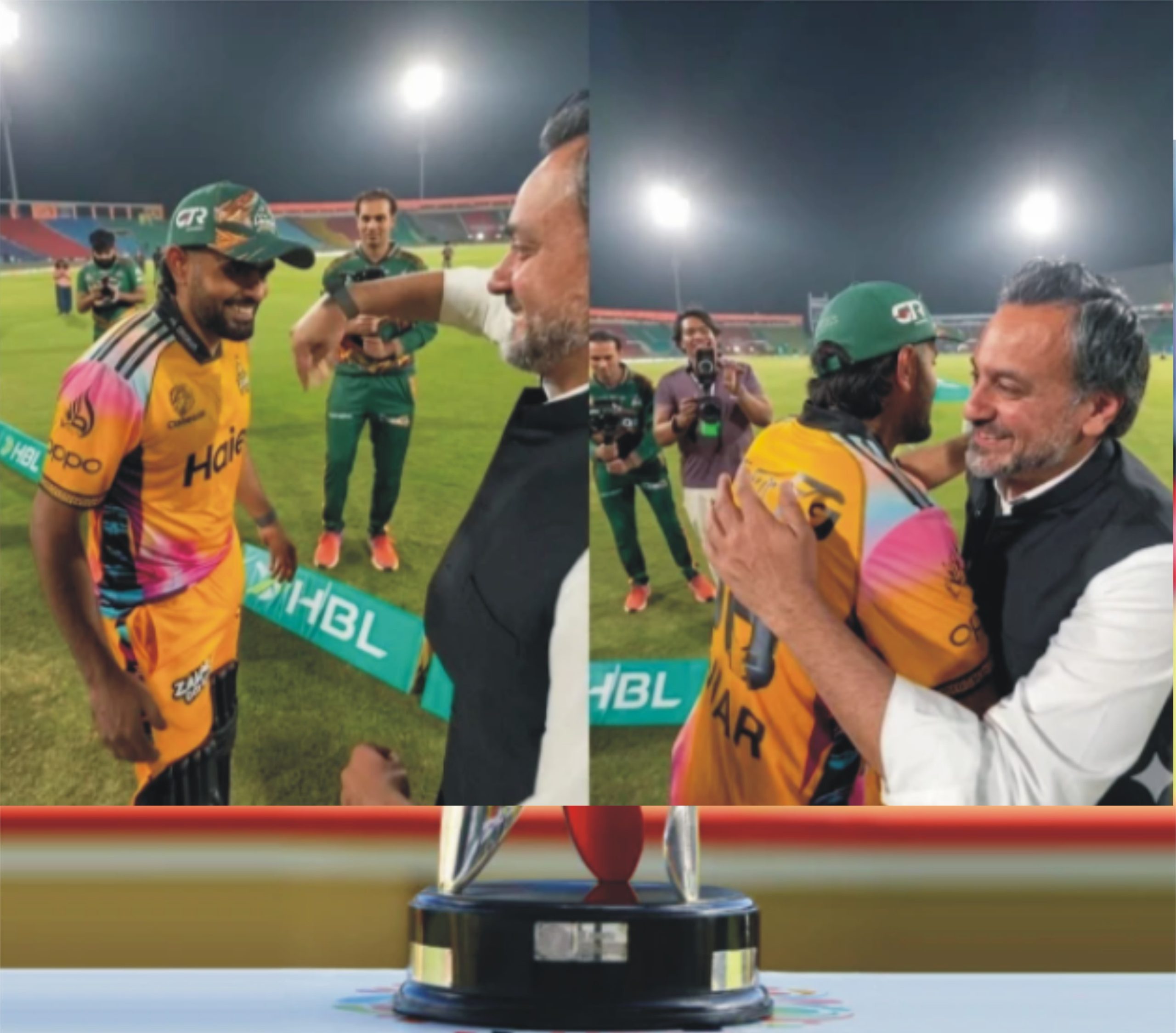 پی ایس ایل: بابر کی فارم میں واپسی پر سلمان نصیر نے نظر اتار دی، ویڈیو وائرل