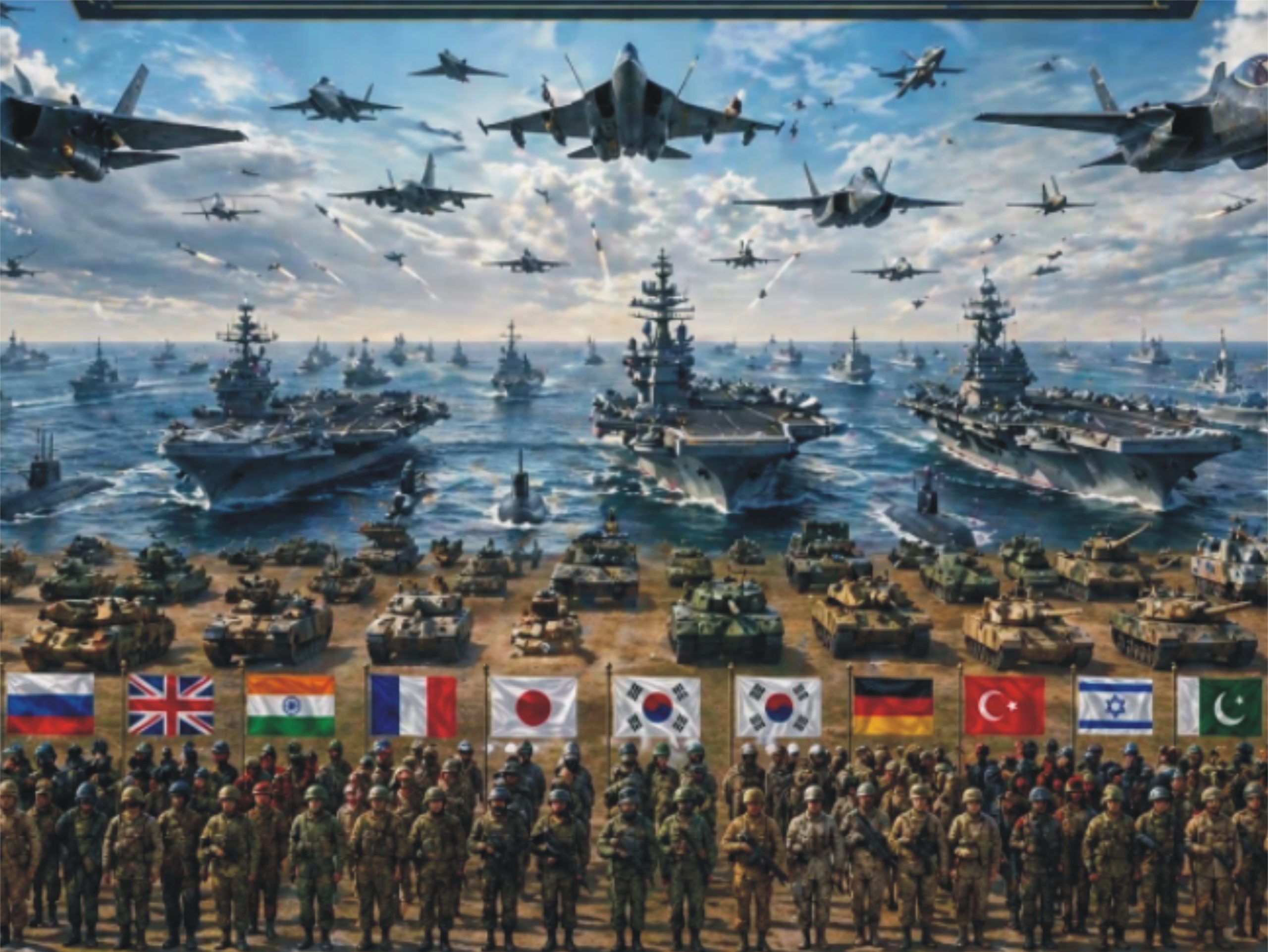 ایشیائی ممالک کے عسکری اخراجات میں زبردست اضافہ، پاکستان کہاں کھڑا ہے؟