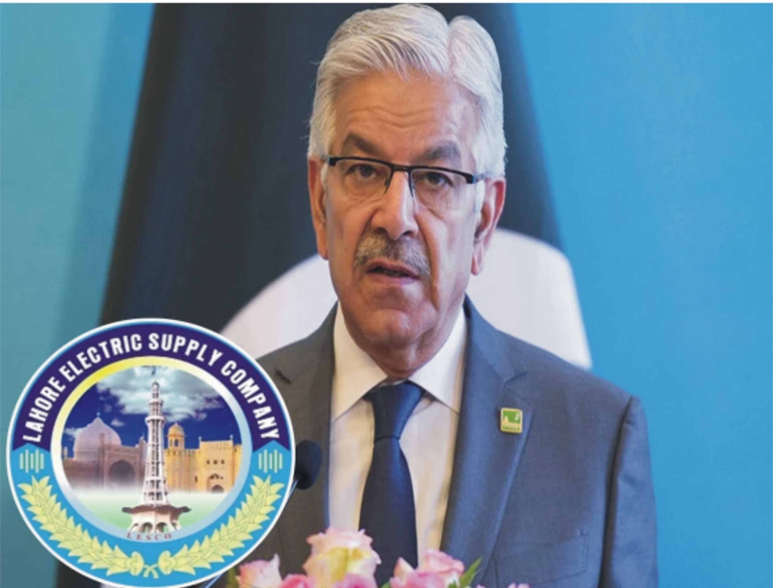 لیسکو ٹرانسفارمر کی مرمت کیلئے 80 ہزار روپے ادائیگی کی رسید سے انکاری ہے، وزیردفاع خواجہ آصف