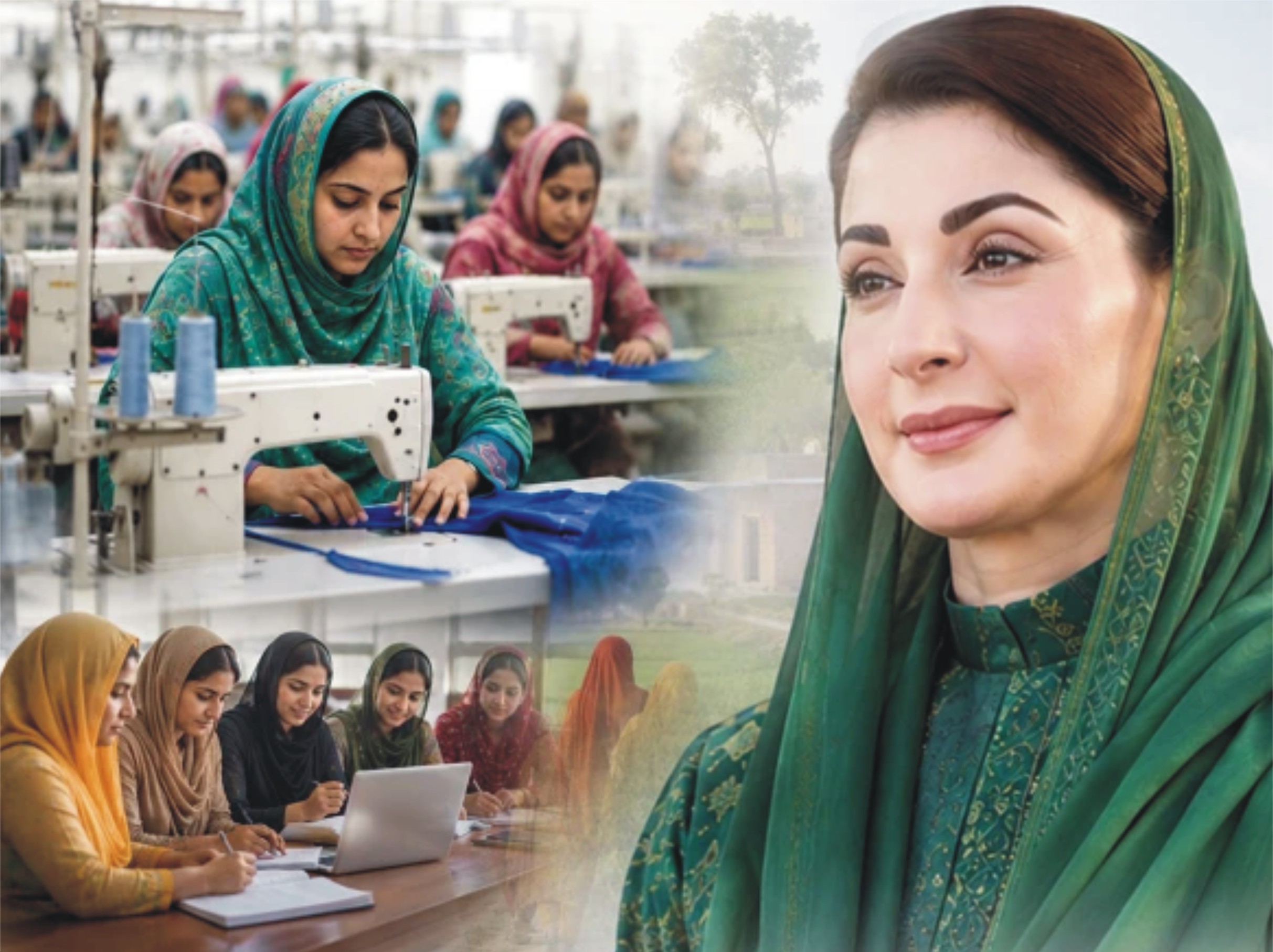 مریم نواز کا خواتین کیلیے روزگار کا بڑا منصوبہ؛ وظیفہ اور ٹرانسپورٹ الاؤنس بھی شامل