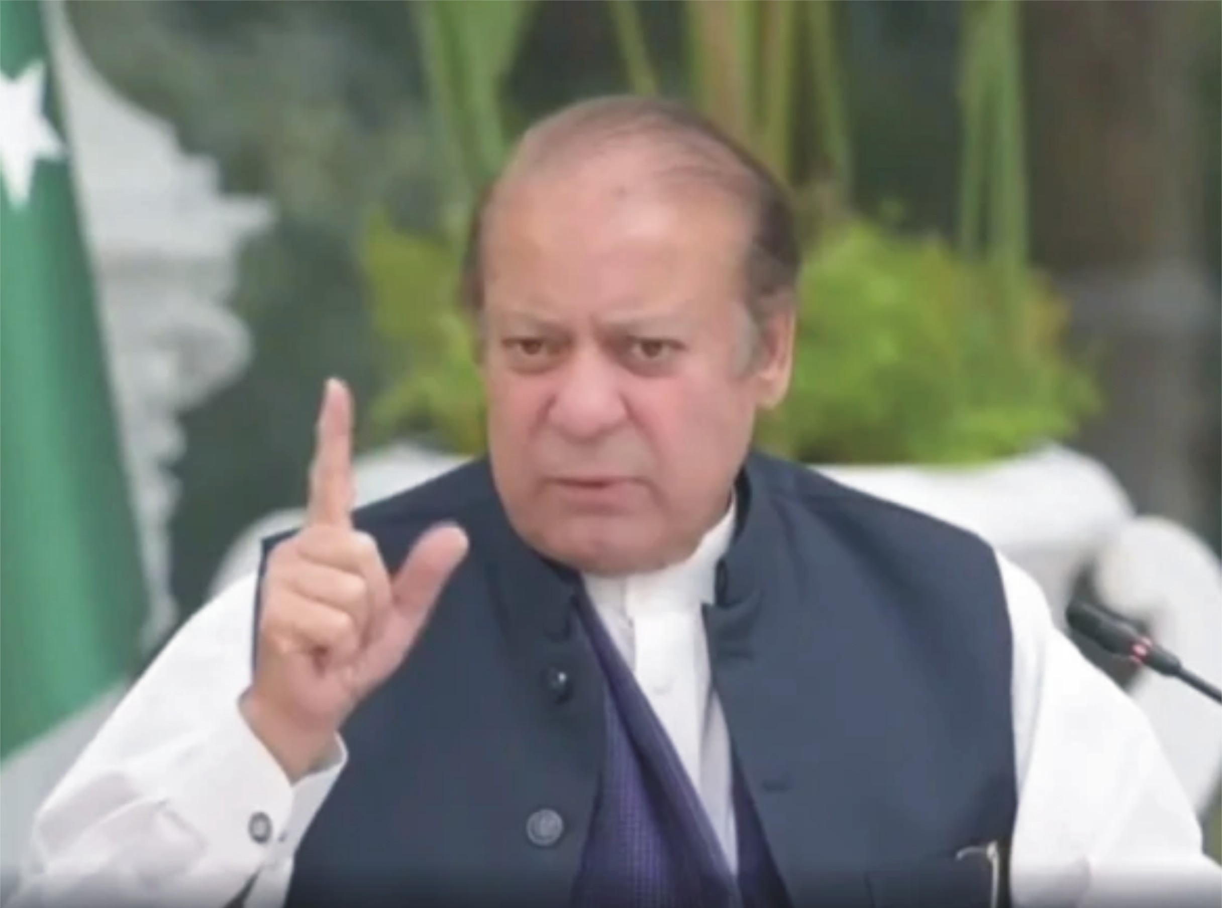 آزاد کشمیر کی سیاسی صورت حال پر نواز شریف کی زیرِ صدارت اہم اجلاس