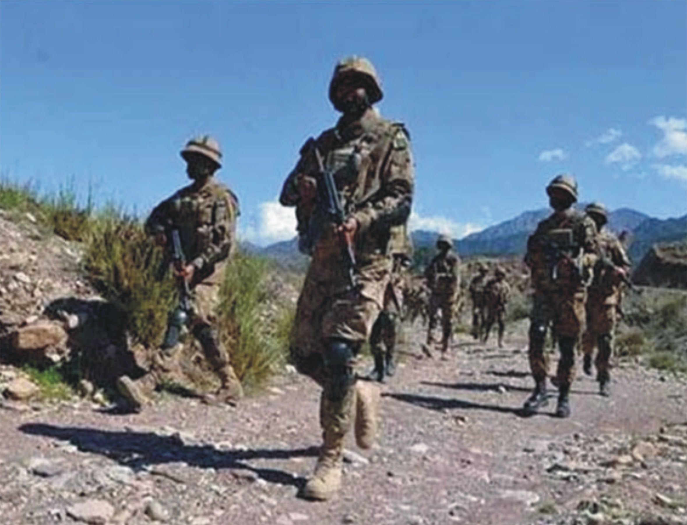 خاران میں سیکیورٹی فورسز کے آپریشن میں 7 دہشت گرد ہلاک